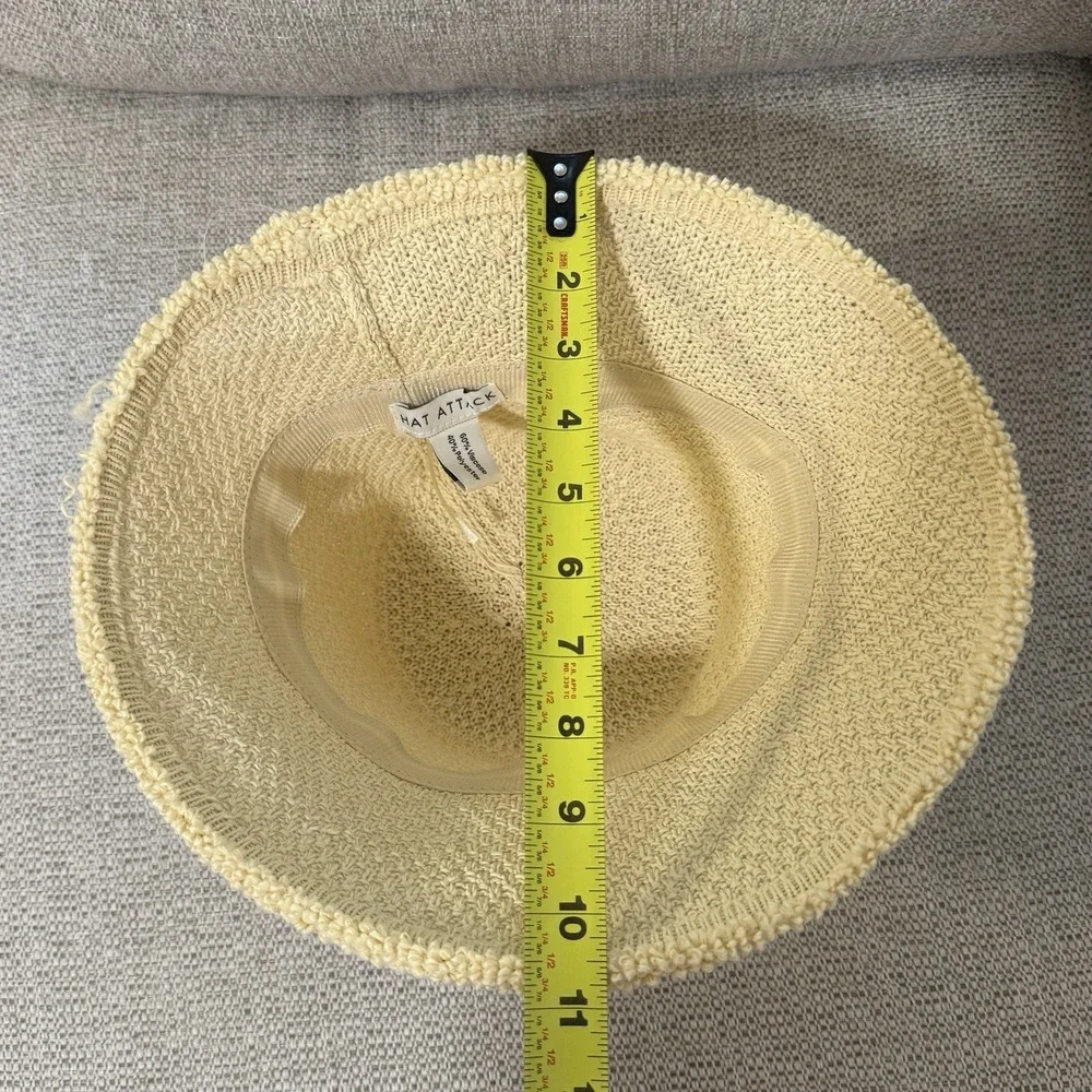 Hat Attack Penny Woven Bucket Hat in Natural